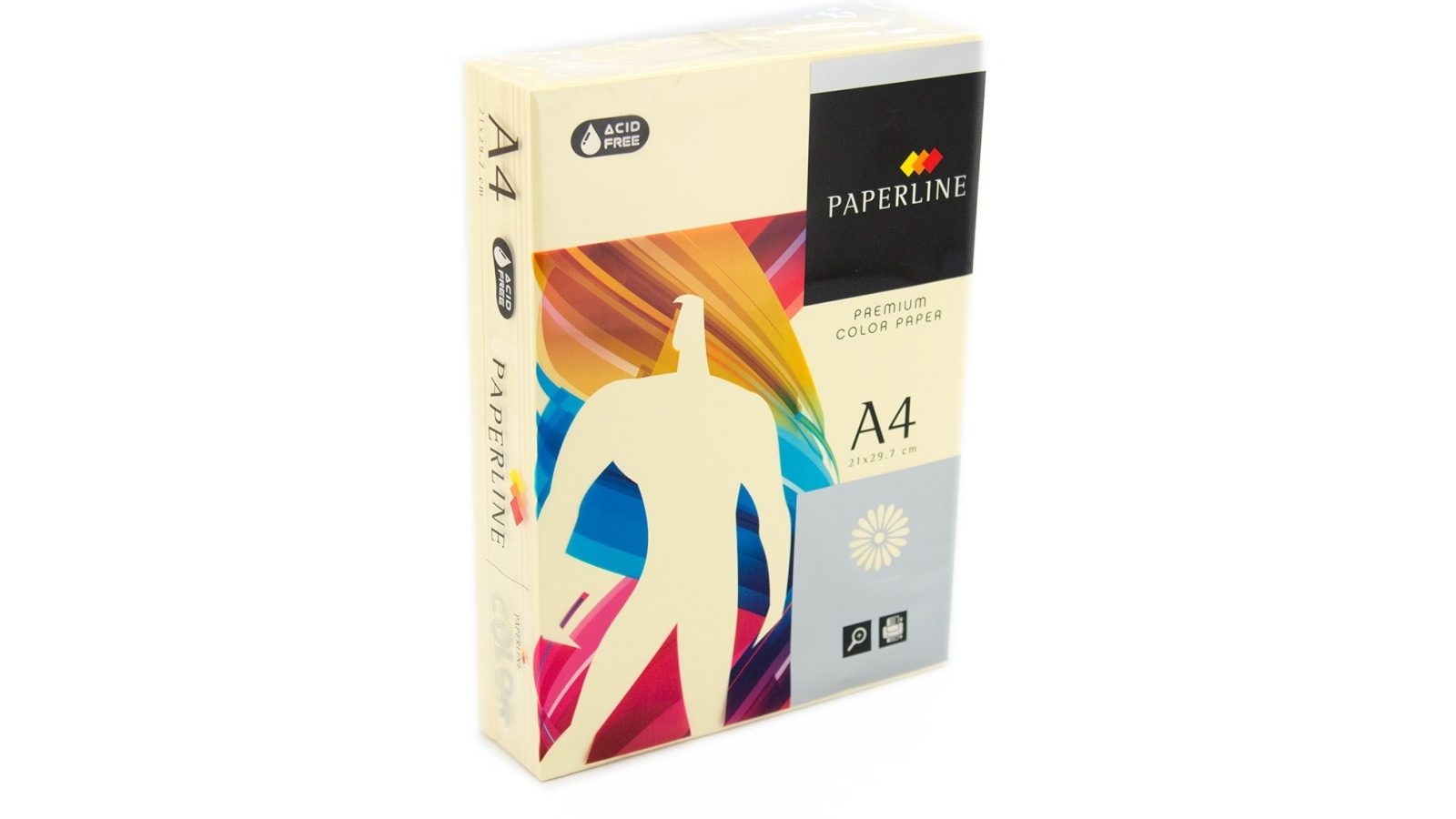 PAPIR A4 U BOJI-ŽUTI PASTEL PEPERLINE 80gr.